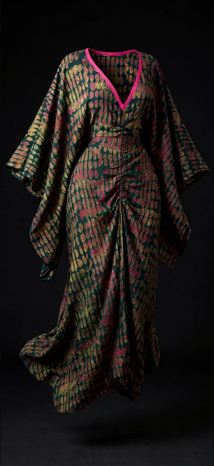 ADIRE EMERALD BOUBOU DRESS
